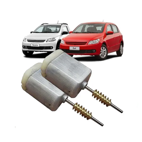 Par Motor Fechadura Trava Elétrica Gol Voyage G5 G6 Mabuchi - UN / 2 [F103]