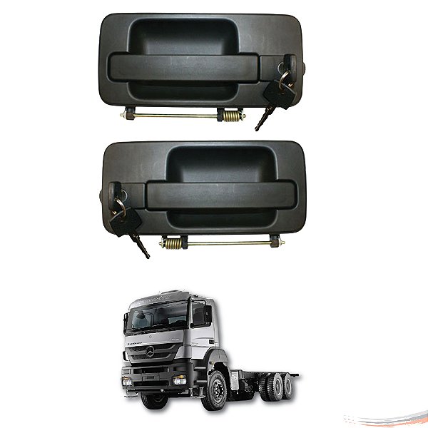 Par Maçanetas Externas Dir E Esq Mercedes Actros Axor C/ Ch - UN / 2 [F103]