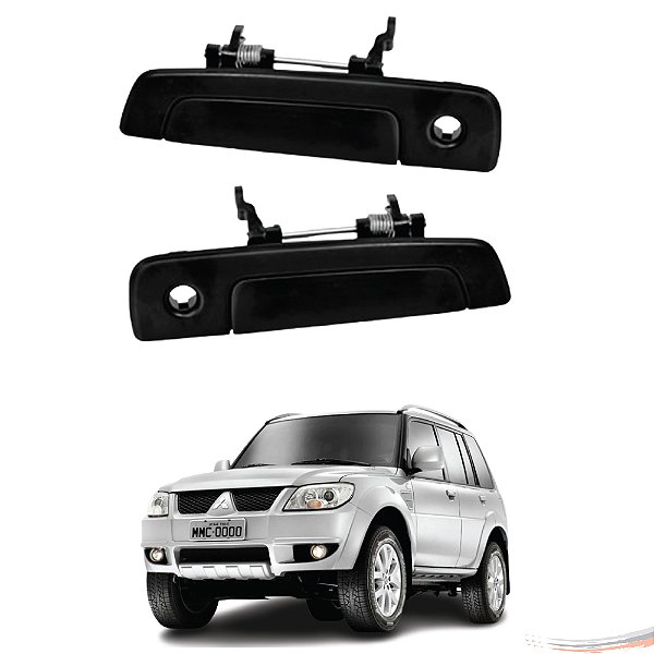 Par Maçaneta Externa Dianteira C/ Furo Pajero Tr4 Após 2003 [F103]
