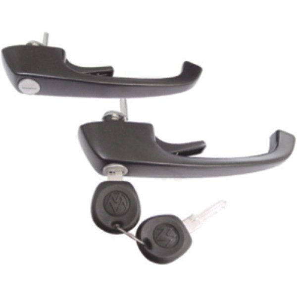 Par Maçaneta Externa Porta Diant Com Chave Vw Caminhões Vw [F103]