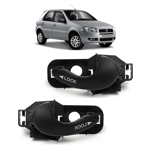 Par Maçaneta Interna Dianteira Siena Palio E Weekend 96 A 07 - Par / 2 [F103]