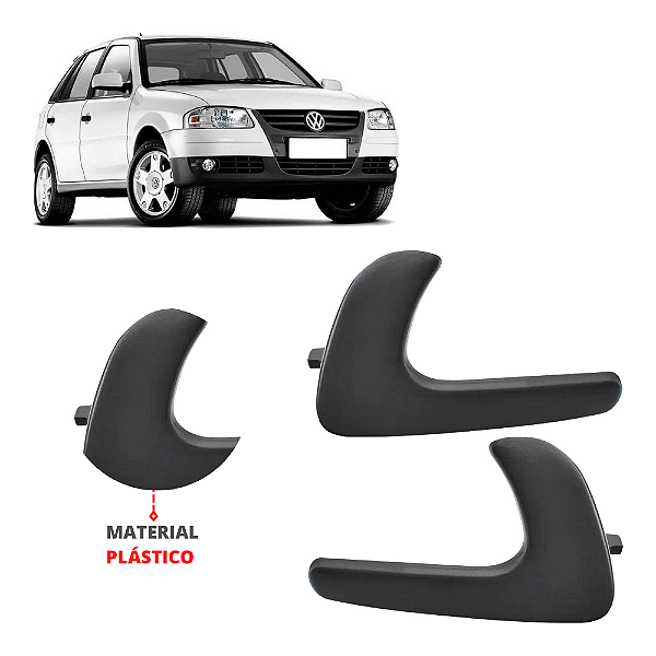 Par Gatilho Da Maçaneta Puxador Interno Gol G3 2005 Plástico - UN / 2 [F103]