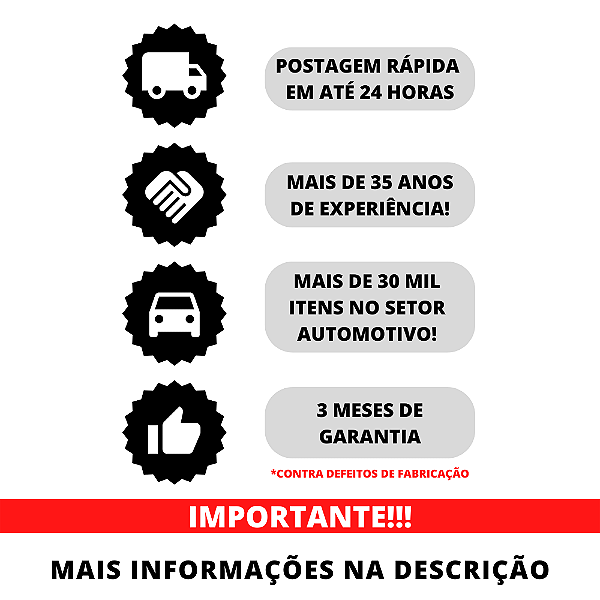 Par Limitador Com Estágio Porta Traseira Báu Fiorino 85 A 13 - UN / 2 [F103]