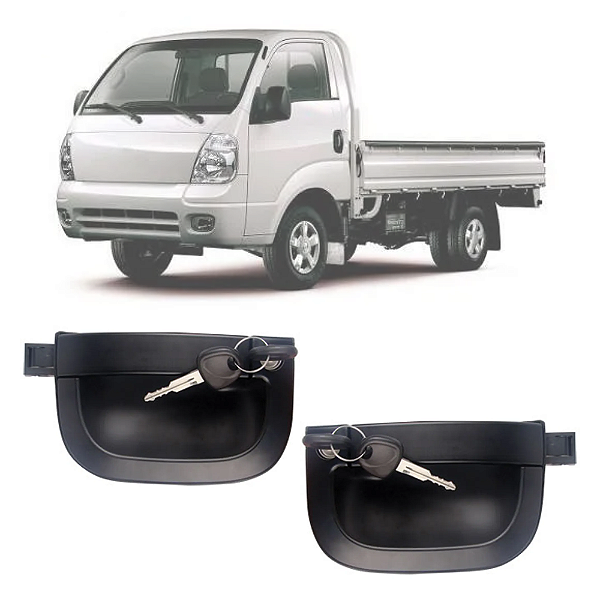 Par Maçaneta Dianteira Puxador Direito Esq Bongo Após 05 - UN / 2 [F103]