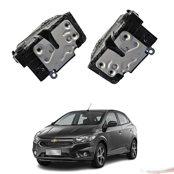 Par Fechadura Elétrica Dianteira Dir E Esq Onix Após 2012 [F103]