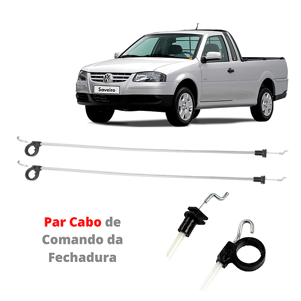 Par Cabo Comando Aciona Fechadura Dianteira Saveiro 97 A 05 [F103]
