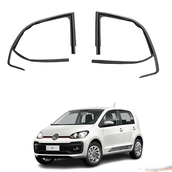 Par Canaleta Dianteira Modelo Original Volkswagen Up Após 14 [F103]