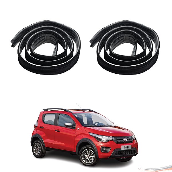 Par Canaletas Dianteiras Modelo Original Fiat Mobi Após 2016 [F103]
