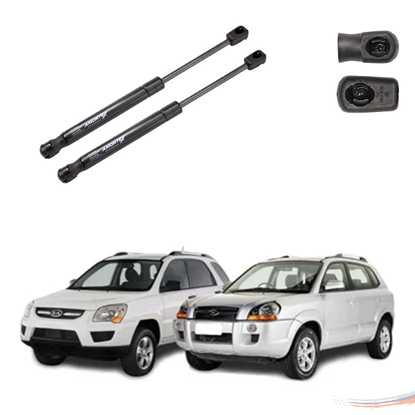 Par Amortecedores Vidro Tpa Porta-mala Sportage G2 Tucson G1 [F103]