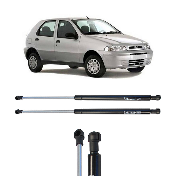 Par Amotecedor Tampa Traseira Porta Malas Pálio De 96 Até 07 [F103]