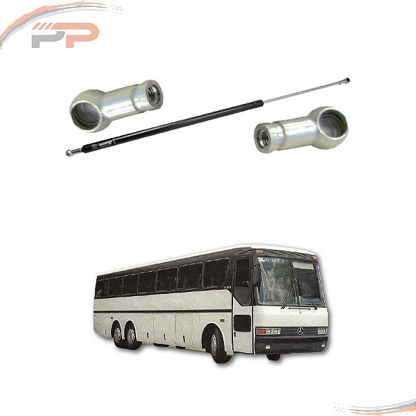 Par Amortecedores Res Sanit/tampa Bag Mercedes ônibus O-371 [F103]