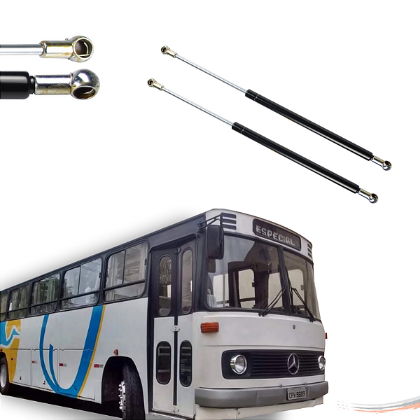 Par Amortecedores Tampa Bagageiro Mercedes ônibus O-364-400 [F103]
