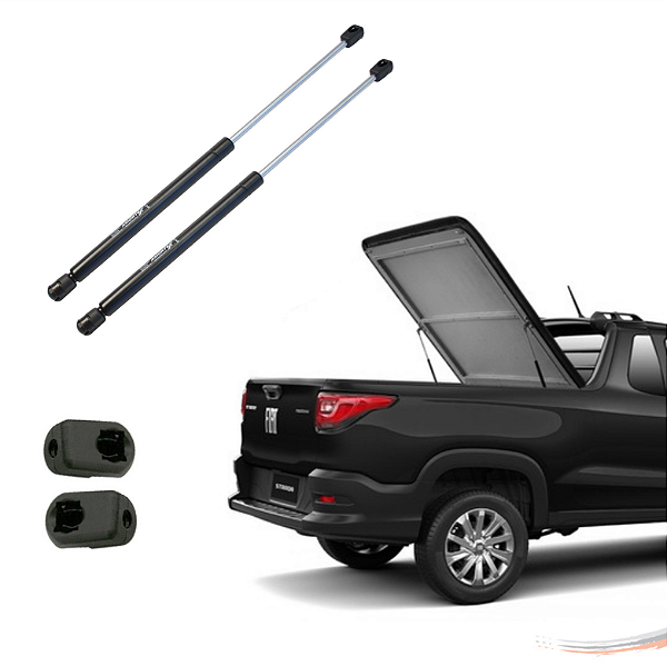 Par Amortecedores Capota De Fibra Medidas 42,5 X 26,0cm 18kg [F103]