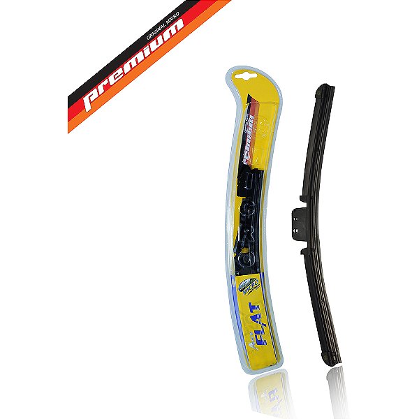 Palheta Micro - Diant. - Aeroflat - 22"pol. - Vw Fox 03 A 09 - Citroën Berlingo 98 A 07 - Renault Kwid Após 17 [F103]