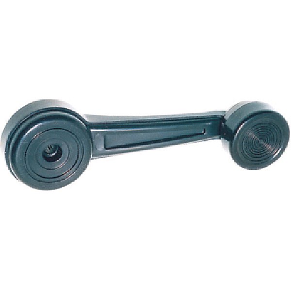 Manivela Reguladora Do Vidro Porta Dianteira Direita E Esquerda Preto Nylon - Ford Belina Ii 77 à 91 - Caminhões [F103]