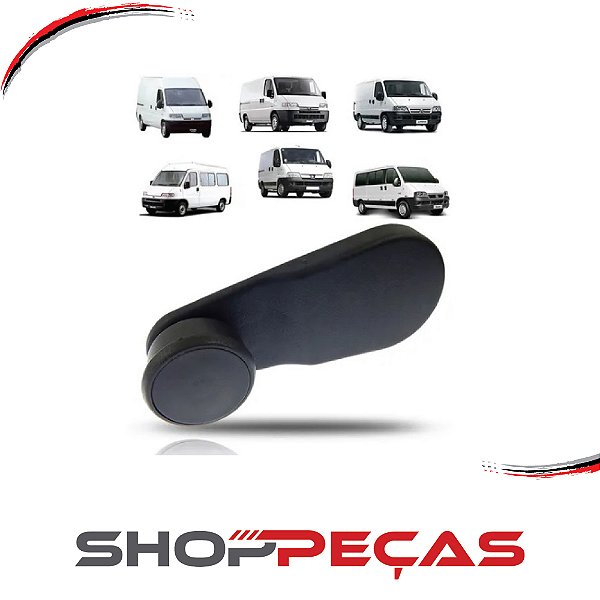 Manivela Regulagem Vidro Ducato Boxer Jumper - Todos [F103]