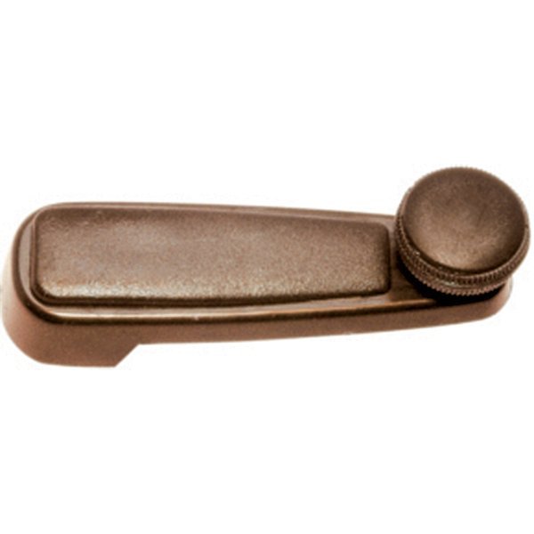 Manivela Reguladora Do Vidro Porta - Plast. Marrom - 16 Estrias Direita E Esquerda Gm Caminhões 85 à 90 - Chevette Após