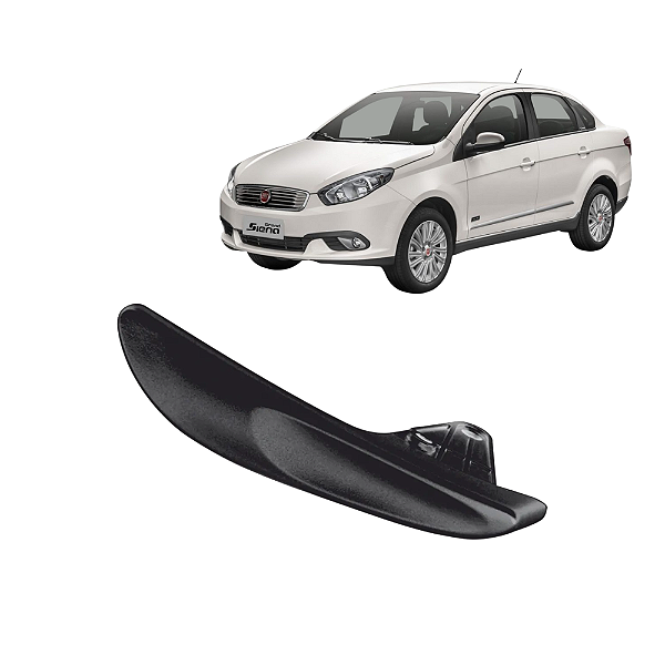 Maçaneta Interna Puxador Esquerdo Grand Siena 12 A 21 Preto [F103]