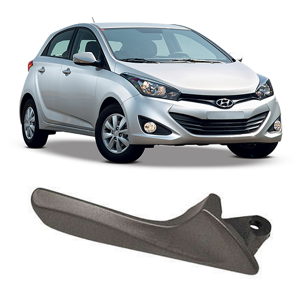 Maçaneta Interna Gatilho Grafite Dir Hb20 2012 2013 2014 [F103]