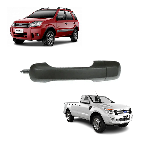 Maçaneta Externa Porta Traseira Esquerda Ecosport 02 Até 12 [F103]