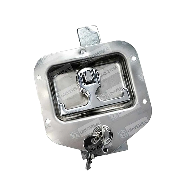 Maçaneta Externa Porta Inox Linha Agrícola Uso Geral [F103]