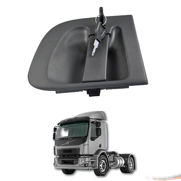 Maçaneta Externa Porta Esquerda Com Chave Volvo Vm Todos [F103]