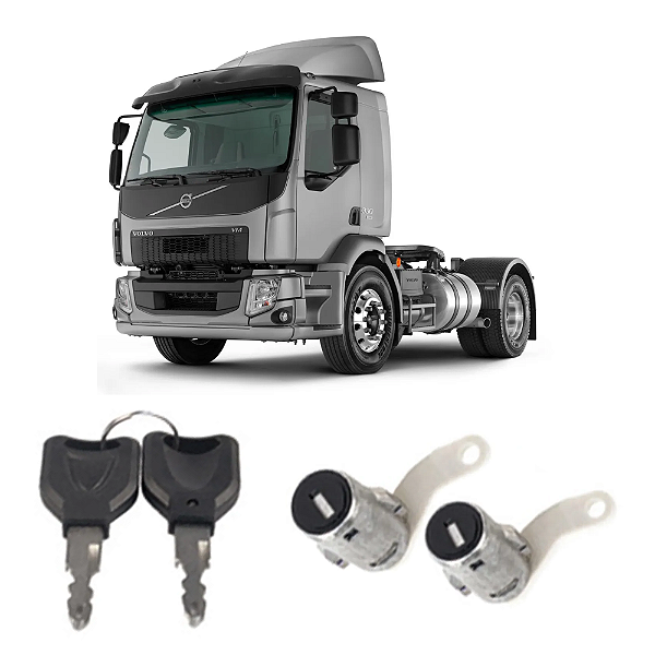 Kit Par Cilindro Miolo De Porta Dir Esq Volvo Vm Após 2013 [F103]
