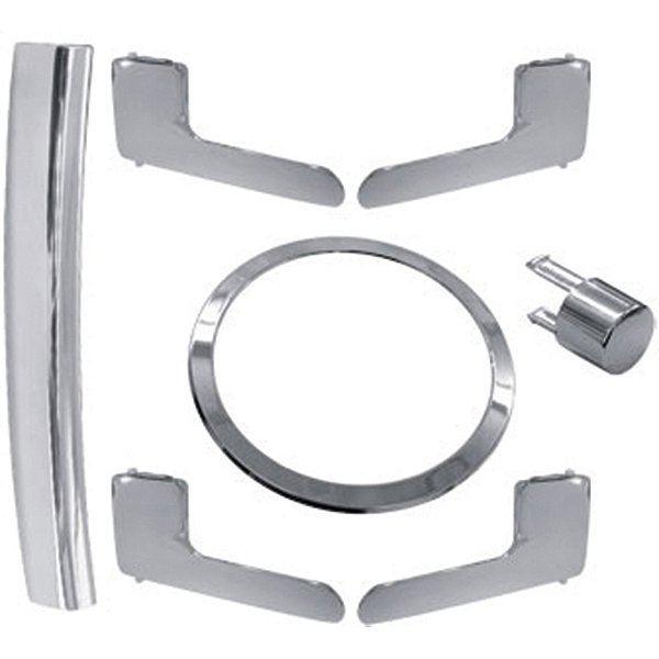 Kit Tuning Alav Câmbio Maç Painel Cromado Fox 4pts [F103]