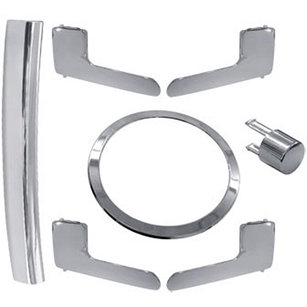 Kit Tuning Alav Câmbio Maç Painel Prata Fox 4pts [F103]