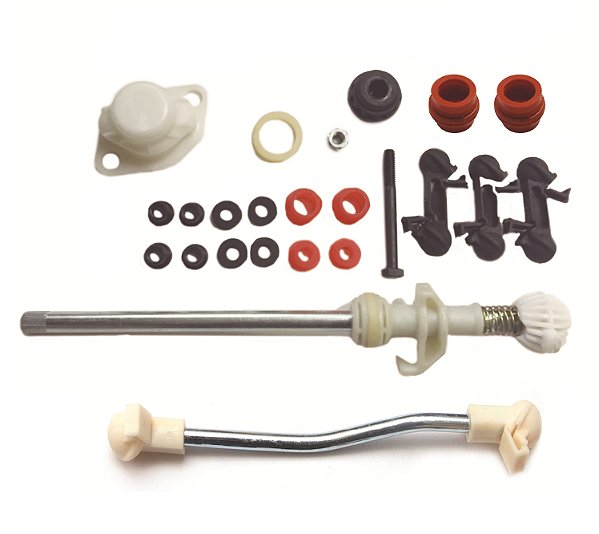 Alavanca Cambio Completa C/ Reparos + Buchas Golf 74 Até 89 [F103]