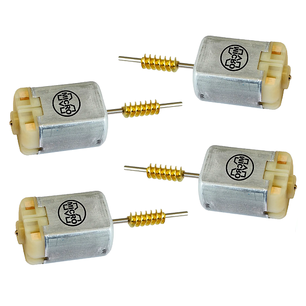 Kit Micro Motor 4 Fechaduras Trava Elétrica Gol Voyage G5 G6 - UN / 4 [F103]