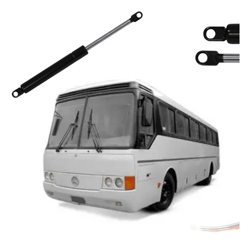 Amortecedor Mola Gás Gelad / Motor Mercedes ônibus O-400 [F103]