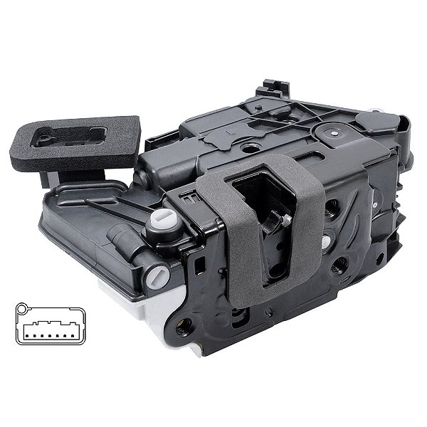 Fechadura Porta Traseira Esquerdo Elétrico Jetta 11 A 14 [F103]