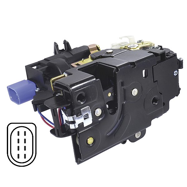 Fechadura Porta Diant Direita Polo Hatch Polo Sedan [F103]