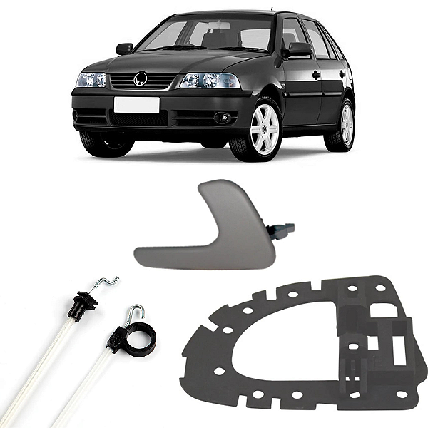 Kit Cabo Aciona Suporte E Fechadura Port Diant Dir Gol G3 [F103]