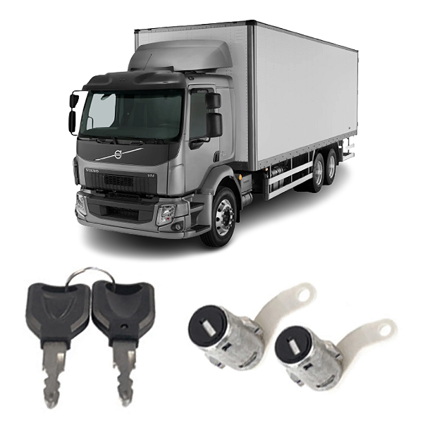 Kit Cilindros Miolo Porta Dianteira Dir Esq Volvo Vm Após 13 [F103]