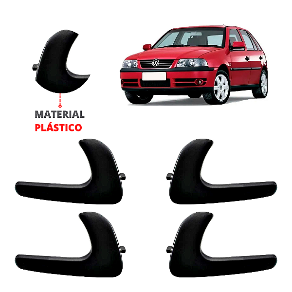 Kit 4 Gatilho Da Maçaneta Interna Puxador Da Porta Gol 2005 - UN / 4 [F103]