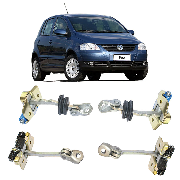Kit 4 Limitadores Portas Dianteiras Traseiras Fox Após 2003 - UN / 4 [F103]