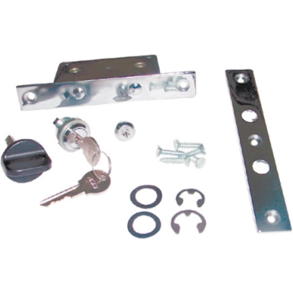 Kit  Fechadura Porta Sanitário S/ Puxador Família Mb ônibus [F103]