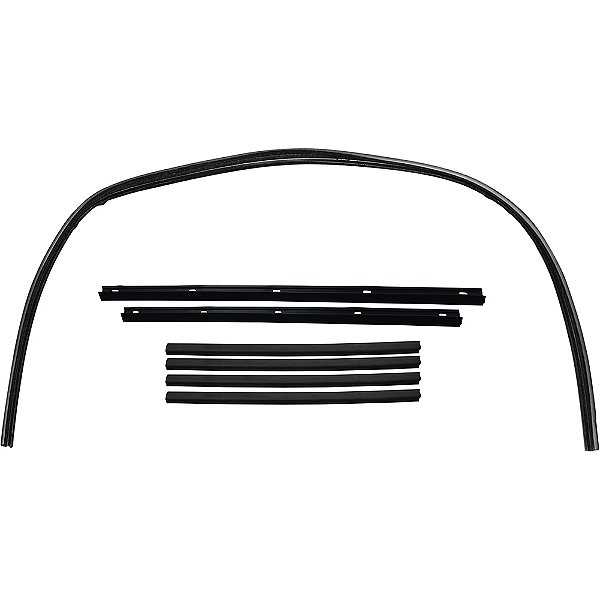 Canaletas Da Porta Orig Caminhões Pick-up 93 A 98 Kit 6 Pçs [F103]
