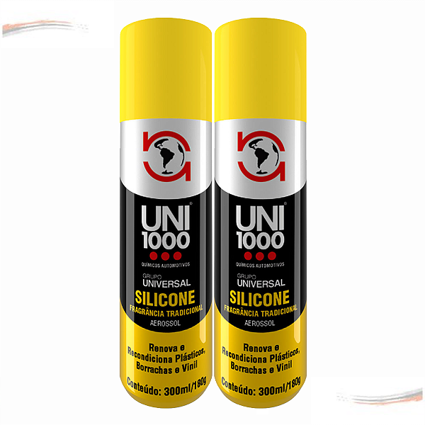 Kit 2 Silicone Spray Lubrificante Alta Proteção Tradicional [F103]