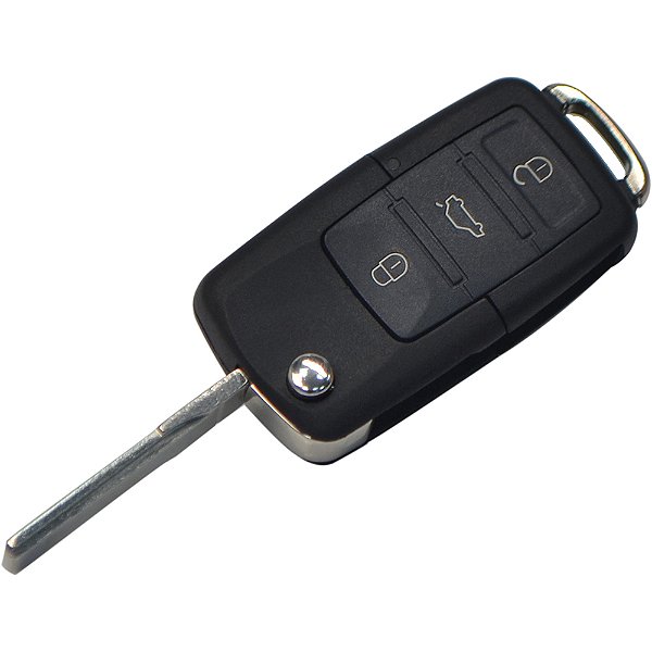 Chave Canivete Oca 3 Botões Crossfox Fox Gol Golf Passat [F103]