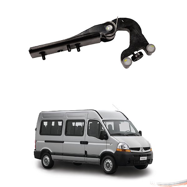 Guia Central Porta Lateral Corrediça Renault Master Após 13 [F103]