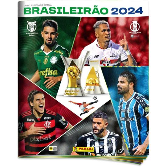 Álbum de Figurinhas Brasileirão 2024 Panini - PCT / 10 [F002]