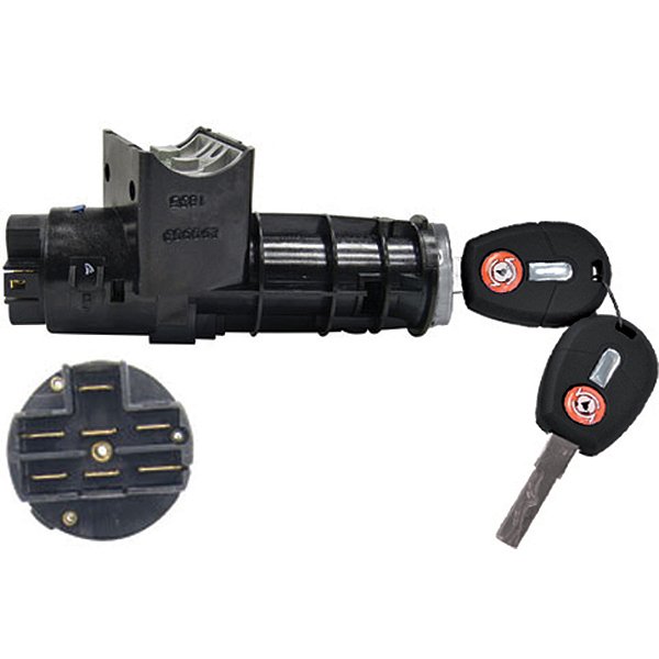 Trava Direção Com Parte Elétrica Marea Uno Uno Mille [F103]