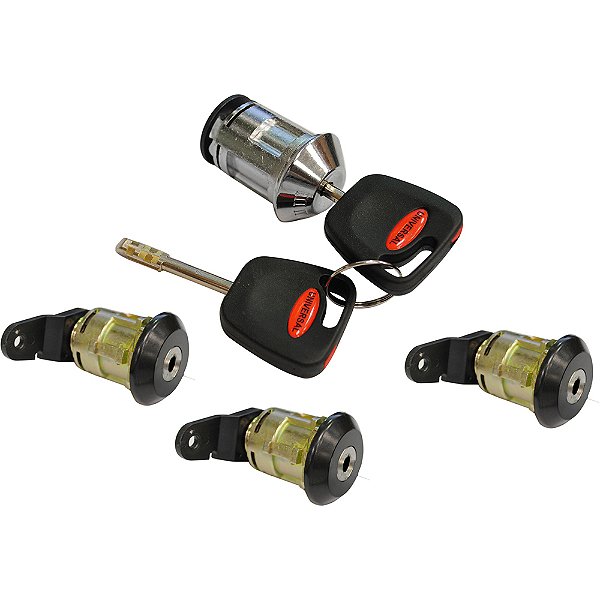 Conjunto Cilindros Ignição Portas Porta-malas 4pç Ka Após 08 [F103]