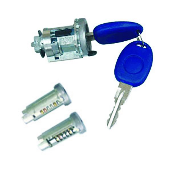 Conjunto Cilindros Ignição Portas Porta-malas 3 Peçs Palio [F103]