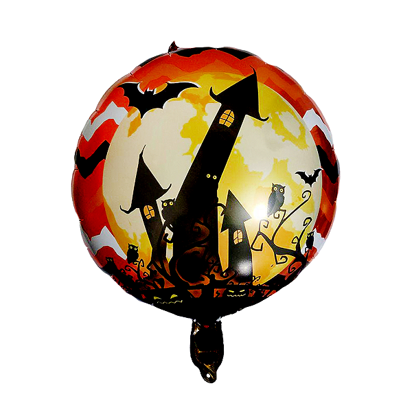 Balão Castelo (50 Unidades) - Decoração De Halloween [F130]