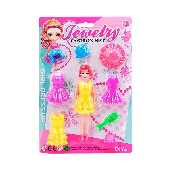 Boneca Bela - Com Vestido - 12 Unidades [F130]