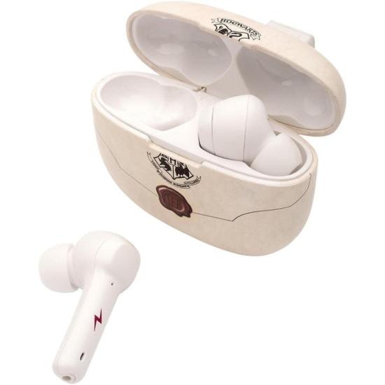 Fone de Ouvido Bluetooth Letron Harry Potter Branco [F002]